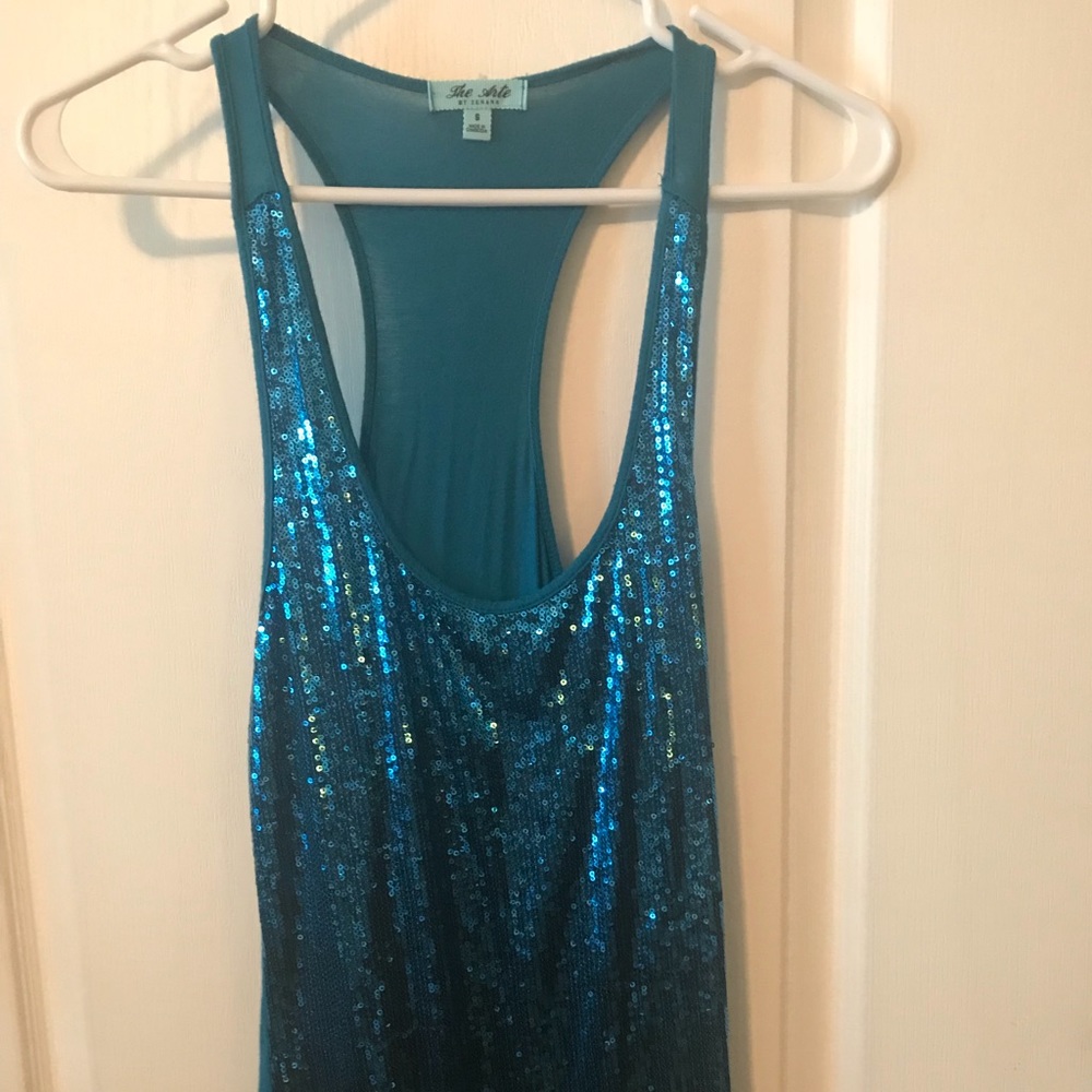 Deep Teal Racerback Tank - Picture 5 of 6